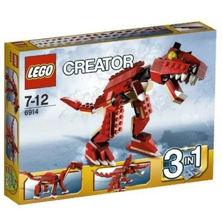 レゴ(Lego)のレゴ★クリエイター ティラノサウルス 6914 美品 人気 激レア(知育玩具)