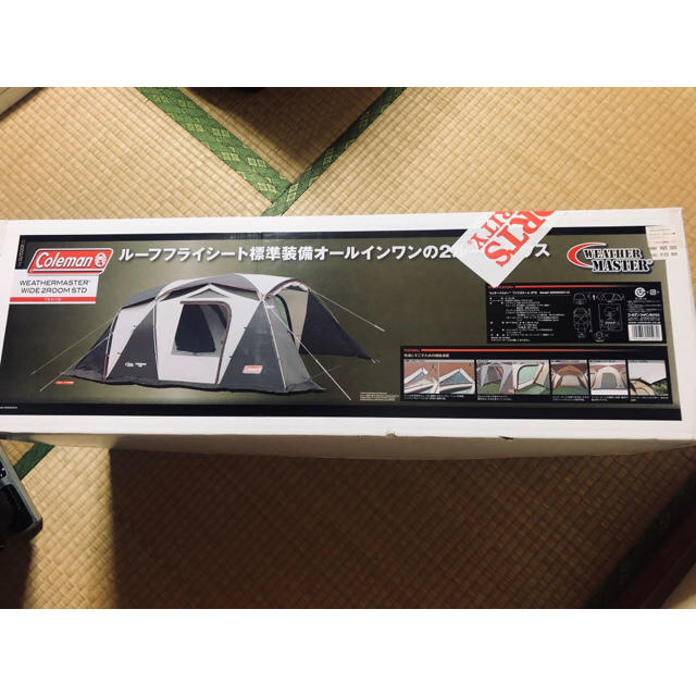コールマン ウェザーマスター ワイド2ルーム STD テント/タープ コールマン ウェザーマスター ワイド2ルーム STD テント/タープ