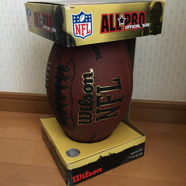 wilson(ウィルソン)のNFL ALL PRO Wilson official ball フットボール スポーツ/アウトドアのスポーツ/アウトドア その他(アメリカンフットボール)の商品写真