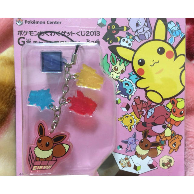 ポケモン一番くじイーブイストラップ新品 エンタメ/ホビーのアニメグッズ(ストラップ)の商品写真