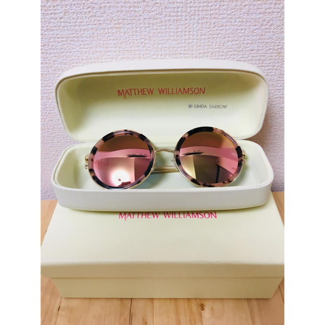 上質で快適 Linda サングラス FARROW LINDA × WILLIAMSON MATTHEW