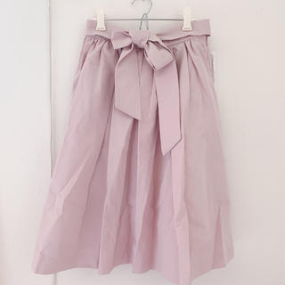 ジルバイジルスチュアート(JILL by JILLSTUART)の美品♡ピンクスカート(ひざ丈スカート)