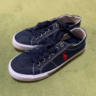 ポロラルフローレン(POLO RALPH LAUREN)のラルフローレン   スニーカー 22.0(スニーカー)