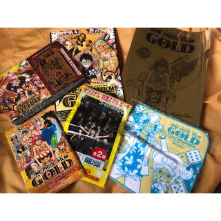 シュウエイシャ(集英社)の非売品ワンピースGOLDグッズセット(キャラクターグッズ)