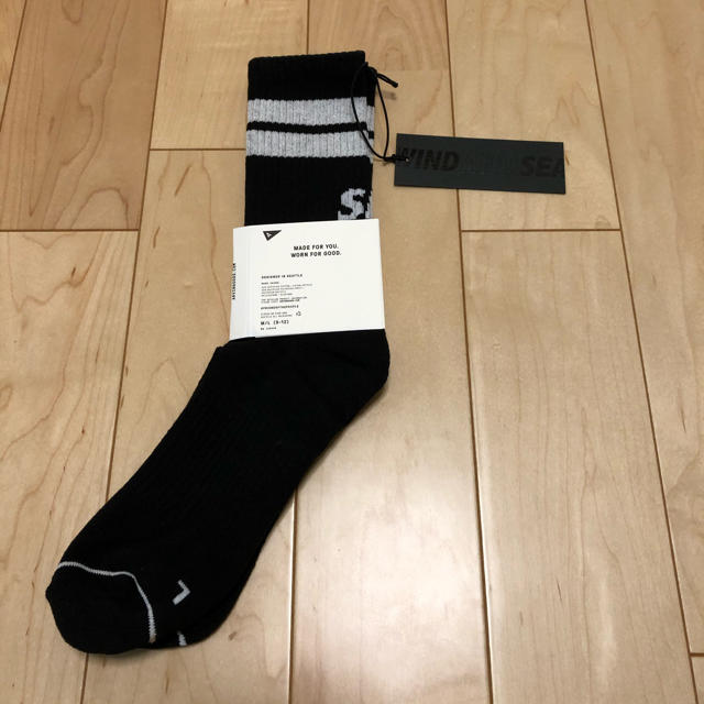 SEA(シー)のwindandsea  ARVIN CREW SOCK メンズのレッグウェア(ソックス)の商品写真