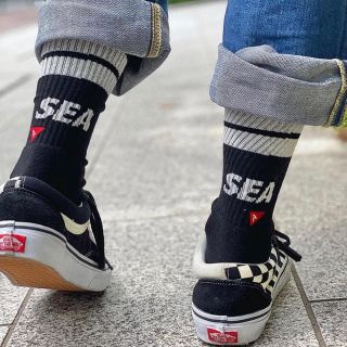 シー(SEA)のwindandsea  ARVIN CREW SOCK(ソックス)