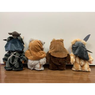 Disney - スターウォーズ イウォーク 4体セット ウィケット Star