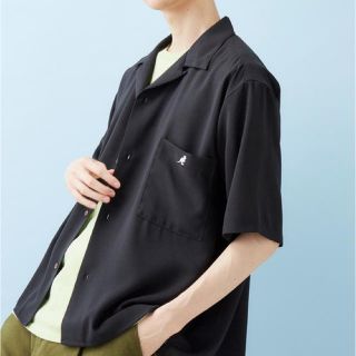 カンゴール(KANGOL)のKANGOL 半袖リラックスオープンカラーシャツ(シャツ)