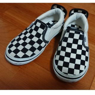 ヴァンズ(VANS)のVANS☆スニーカー☆黒☆19cm(スニーカー)