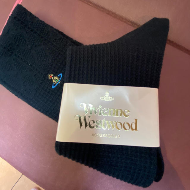 Vivienne Westwood(ヴィヴィアンウエストウッド)のVivienne Westwood オーバーニー　二足セット レディースのレッグウェア(ソックス)の商品写真