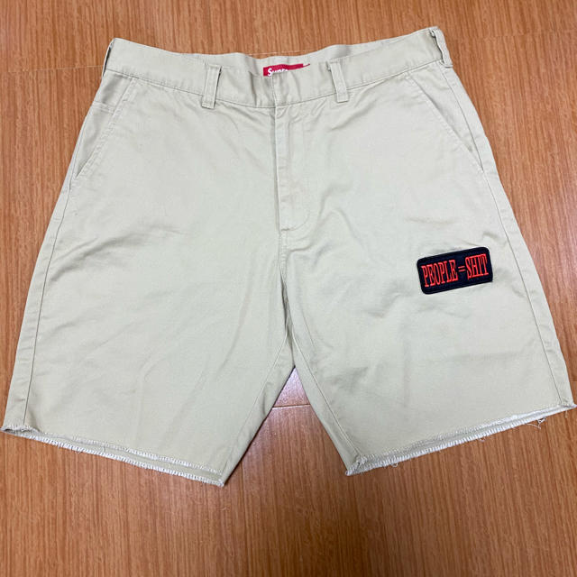 work shorts シュプリーム  ワークショーツ　ショートパンツ