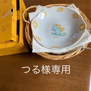 つる様専用　ムーミン　お皿5枚セット(かご付き)(食器)