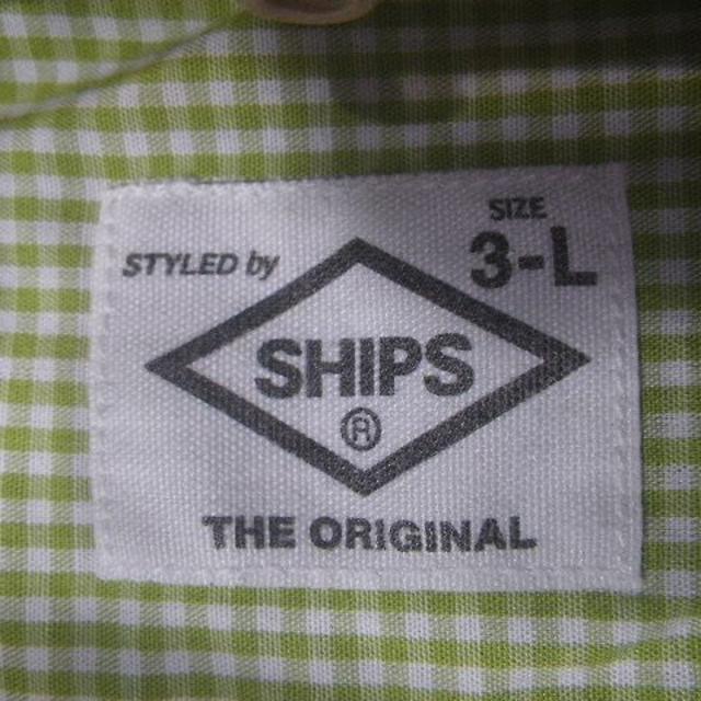 SHIPS(シップス)の6429　SHIPS　大きめコーデ　日本製　チェック　ボタンダウン　シャツ メンズのトップス(シャツ)の商品写真
