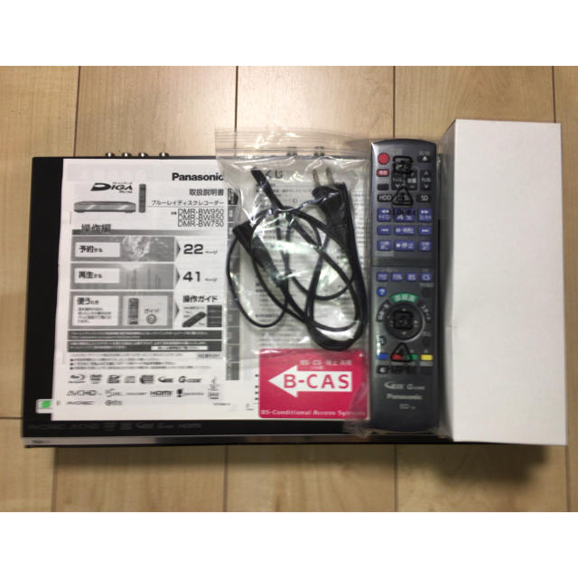 Panasonic(パナソニック)の★Panasonic  パナソニック　ブルーレイレコーダー　DMR-BW850  スマホ/家電/カメラのテレビ/映像機器(ブルーレイレコーダー)の商品写真