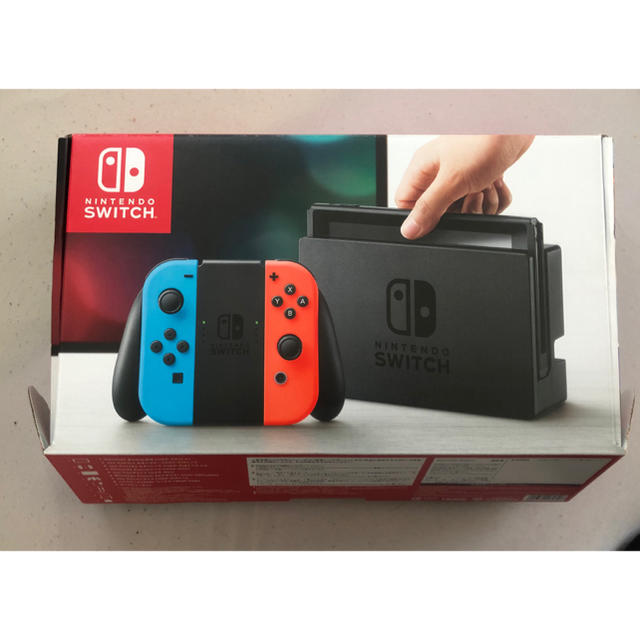 家庭用ゲーム機本体Nintendo Switch Joy-Con ネオンブルー / ネオンレッド