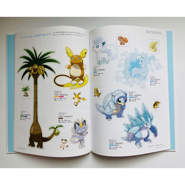 ポケモン(ポケモン)のAlola ART Book ポケモンサン&ムーン エンタメ/ホビーの本(アート/エンタメ)の商品写真