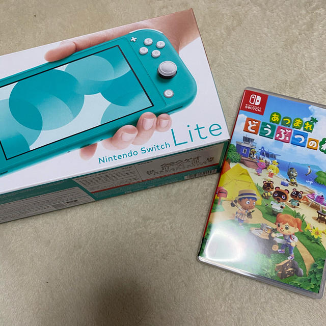 最終値下げ Switch  Lite ターコイズ あつ森 セット