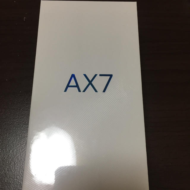 出産祝いなども豊富 OPPO SIMフリー（未開封品） AX7 スマートフォン本体