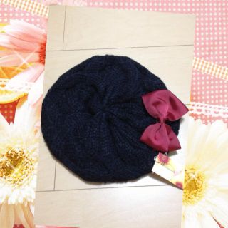 アラマンダ(allamanda)の値下げ！ベレー帽(ハンチング/ベレー帽)
