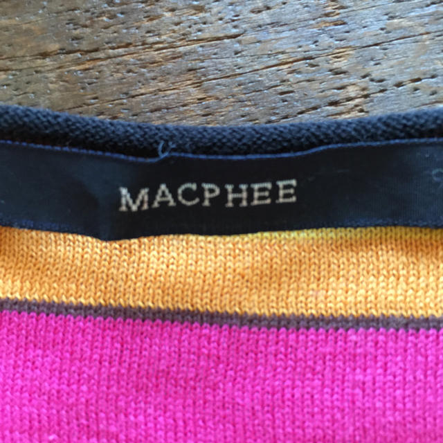 MACPHEE(マカフィー)のニット　ノースリーブ レディースのトップス(ニット/セーター)の商品写真