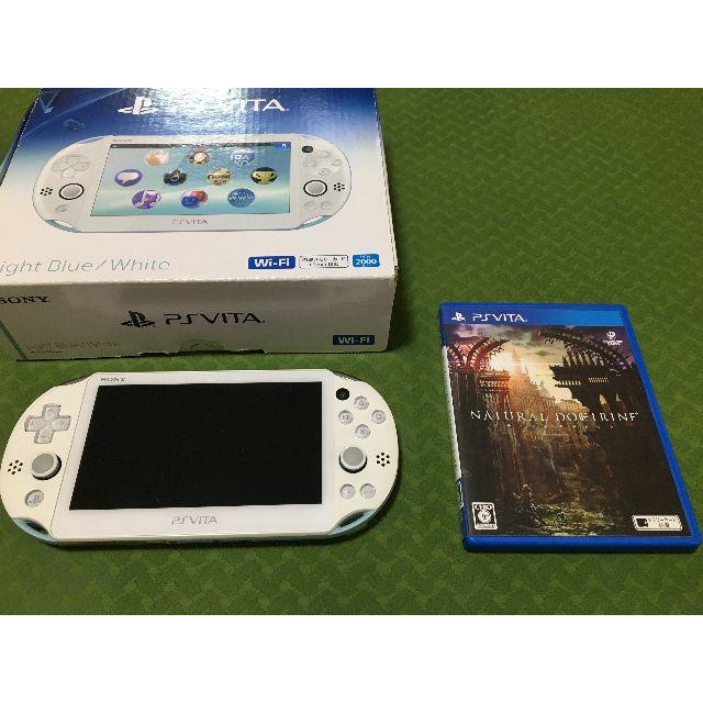 ゲームソフト/ゲーム機本体PS VITA ソフト1本付き(NAtURAL DOCtRINE)