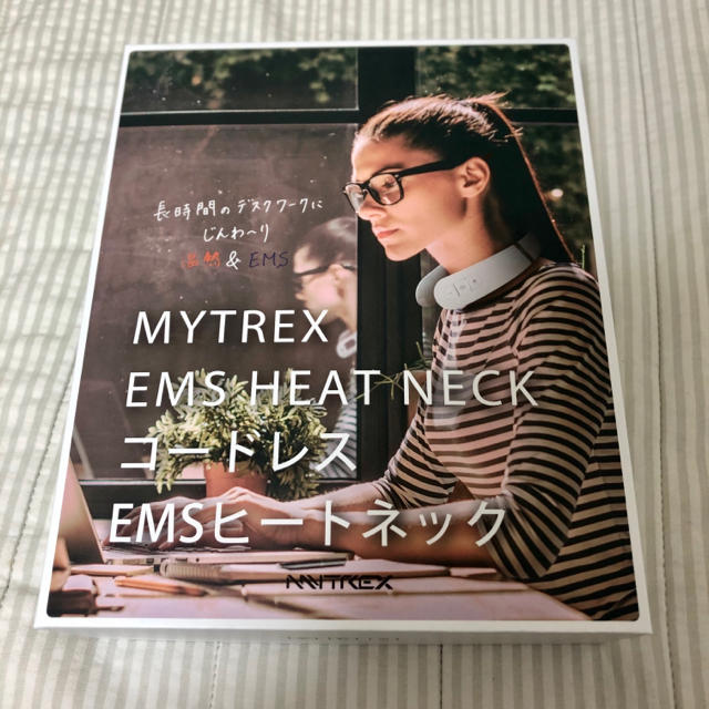 MYTREX EMS HEAT NECK コードレス ヒートネック  スマホ/家電/カメラの美容/健康(マッサージ機)の商品写真