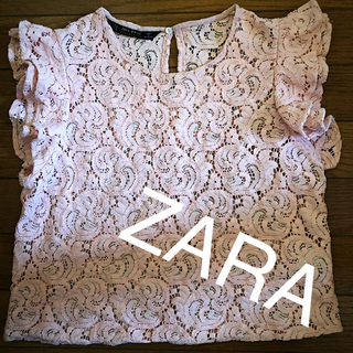 ザラ(ZARA)のブラウス シャツ  サイズS(シャツ/ブラウス(半袖/袖なし))