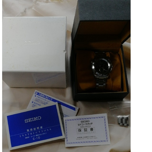 SEIKO(セイコー)の【定価10万円】SEIKO/ブライツ/SAGA065/電波ソーラー時計 メンズの時計(腕時計(アナログ))の商品写真