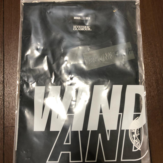 GDC(ジーディーシー)のWIND AND SEA hysteric glamor コラボTシャツLサイズ メンズのトップス(Tシャツ/カットソー(半袖/袖なし))の商品写真