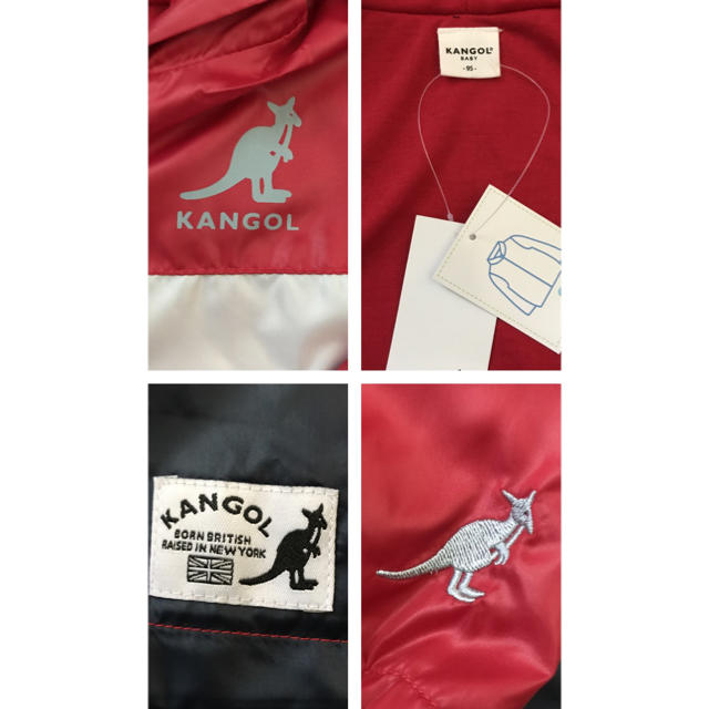 KANGOL(カンゴール)の新品＊KANGOL カンゴール＊ウィンドブレーカー＊ジャンパー＊95センチ キッズ/ベビー/マタニティのキッズ服男の子用(90cm~)(ジャケット/上着)の商品写真