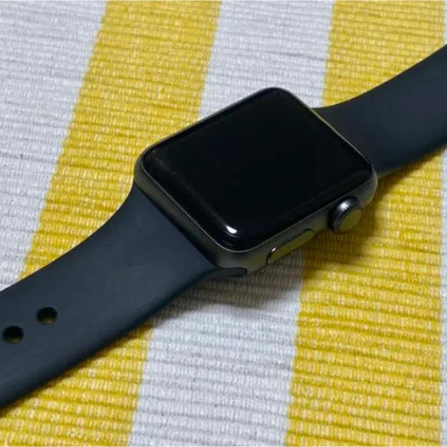 Apple Watch(アップルウォッチ)のApple Watch Series 3(GPSモデル)38mmスペースグレイ メンズの時計(腕時計(デジタル))の商品写真