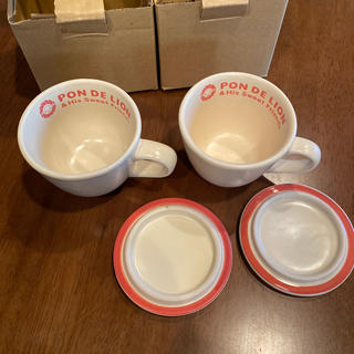 ポンデライオン　蓋つきカップ　2個セット(食器)