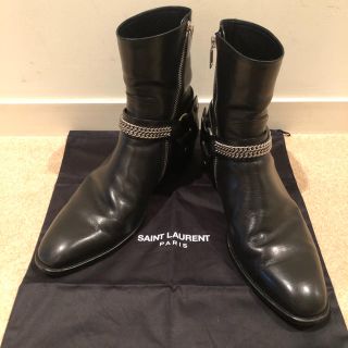 サンローラン(Saint Laurent)のSaint Laurent サンローラン　チェーンブーツ 42(ブーツ)