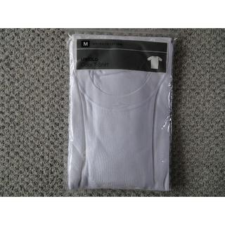 ユニクロ(UNIQLO)のユニクロ　カラーTシャツ　Mサイズ白　新品(Tシャツ/カットソー(半袖/袖なし))
