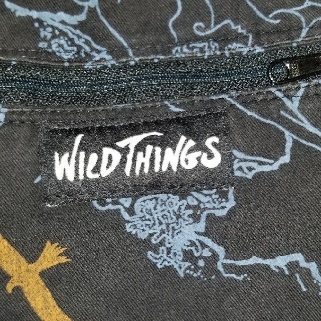 WILDTHINGS(ワイルドシングス)のWILD THINGS  　クライマー柄ショートパンツ メンズのパンツ(ショートパンツ)の商品写真