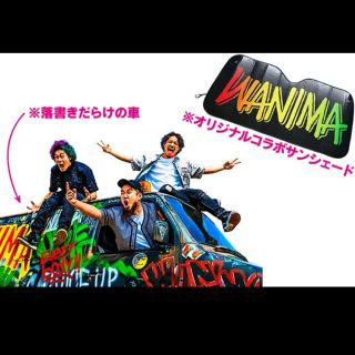 ワニマ(WANIMA)の【新品未使用】WANIMA サンシェード (車内アクセサリ)