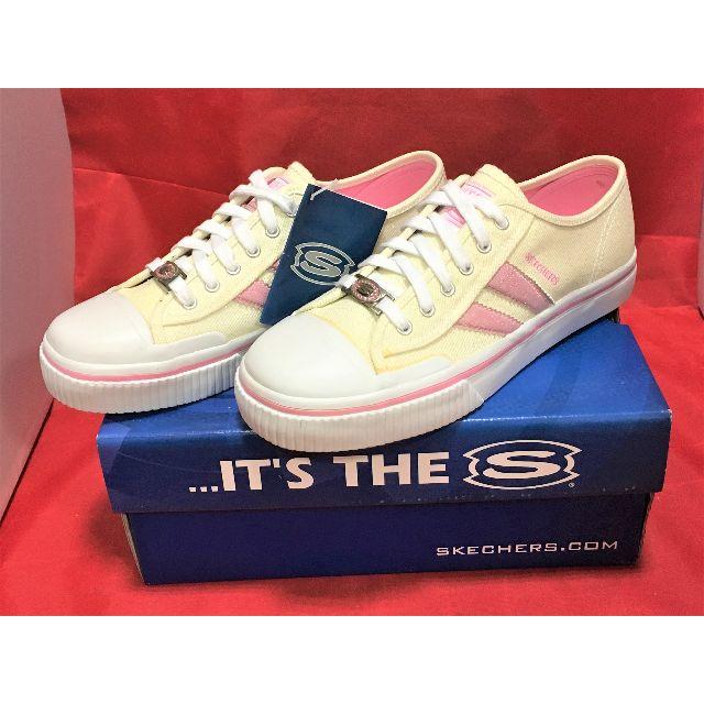 SKECHERS(スケッチャーズ)の★90s!希少レア!スケッチャーズ SKL1483 白/ピンクビンテージ⑨★ レディースの靴/シューズ(スニーカー)の商品写真