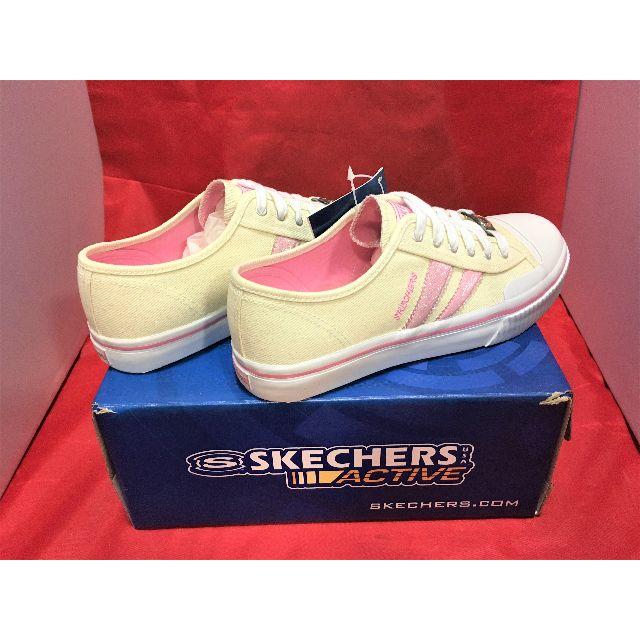 SKECHERS(スケッチャーズ)の★90s!希少レア!スケッチャーズ SKL1483 白/ピンクビンテージ⑨★ レディースの靴/シューズ(スニーカー)の商品写真