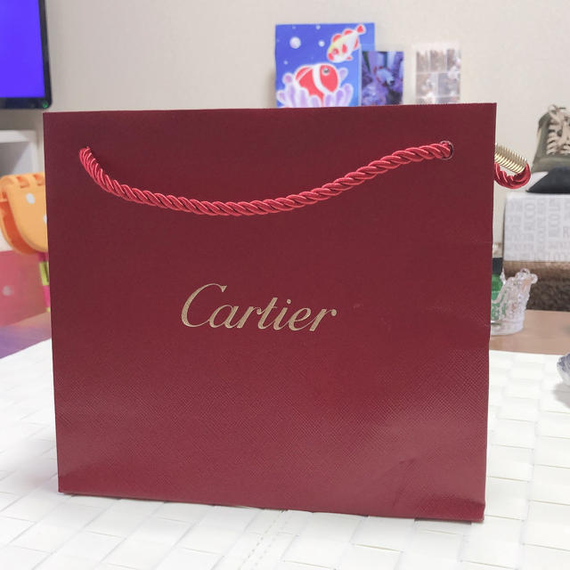 Cartier(カルティエ)のCartier  ショッパー レディースのバッグ(ショップ袋)の商品写真