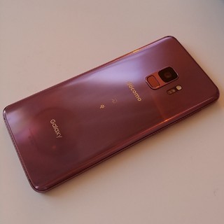 サムスン(SAMSUNG)の《SIMロック解除済》Galaxy S9 SC-02K(PR) パープル (スマートフォン本体)