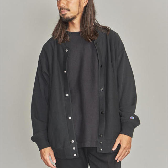 BEAUTY&YOUTH UNITED ARROWS(ビューティアンドユースユナイテッドアローズ)の【別注】CHAMPION(チャンピオン)カーディガン メンズのジャケット/アウター(ブルゾン)の商品写真