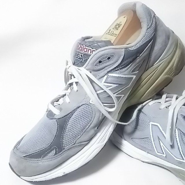 New Balance(ニューバランス)の定31900円!名作アメリカ製!ニューバランス990高級スニーカー希少29.5 メンズの靴/シューズ(スニーカー)の商品写真