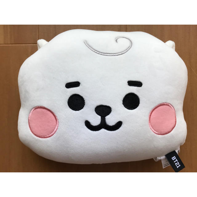 公式 完売品 BTS BT21 RJ ベビーフェイスクッション JIN ジン | フリマアプリ ラクマ