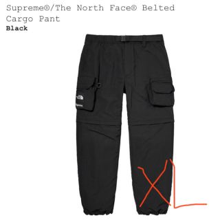 シュプリーム(Supreme)のSupreme/North Face Belted Cargo Pant(ワークパンツ/カーゴパンツ)