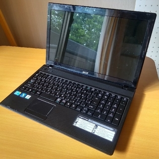 エイサー(Acer)のCorei5ノートパソコン　Office　イラストレーター付(ノートPC)