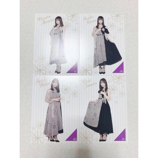 【4枚セット】乃木坂46 ポストカード(アイドルグッズ)