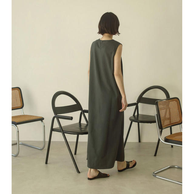 TODAYFUL(トゥデイフル)のTODAYFUL☆ Dobbystripe Slit Dress レディースのワンピース(ロングワンピース/マキシワンピース)の商品写真