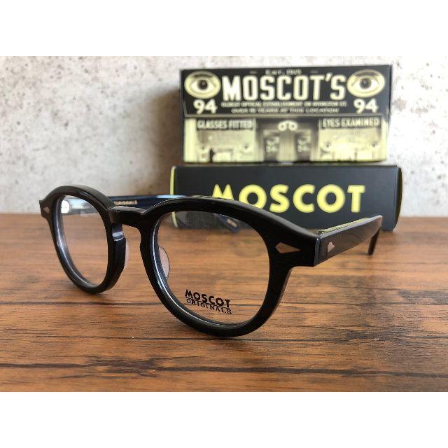 MOSCOT LEMTOSH / モスコット レムトッシュ 44 BLACK メンズのファッション小物(サングラス/メガネ)の商品写真