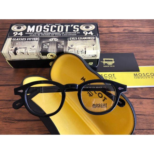 MOSCOT LEMTOSH / モスコット レムトッシュ 44 BLACK メンズのファッション小物(サングラス/メガネ)の商品写真