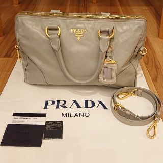 本日限定値下げ！PRADA サフィアーノボストンバッグ